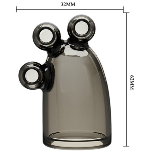 BAILE - FUNDA VIBRADORA VIBRATING CRYSTAL CAP II 6 BAILE - FUNDA VIBRADORA VIBRATING CRYSTAL CAP II