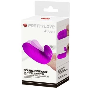 VIBRADOR DE DEDO PRETTY LOVE ABBOTT (ROXO) - Image 6