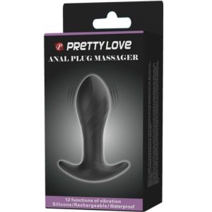 PLUG ANAL VIBRATÓRIO PRETTY LOVE (PRETO) - Image 8