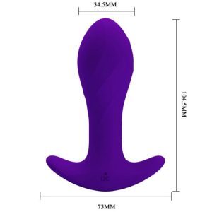 PLUG ANAL VIBRATÓRIO PRETTY LOVE (ROXO) - Image 5