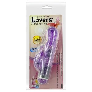 BAILE - VIBRADOR MULTIVELOCIDAD CON ESTIMULADOR LILA - Image 2