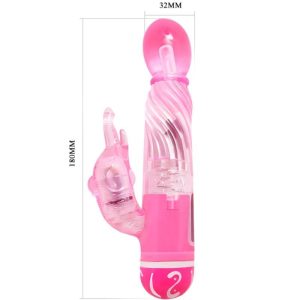 BAILE - VIBRADOR MULTIVELOCIDAD CON ESTIMULADOR LILA - Image 4