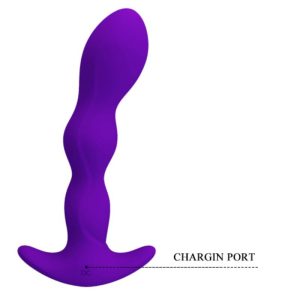 MASSAJADOR DA PRÓSTATA VIBRATÓRIO 12 MODOS (ROXO) - Image 2