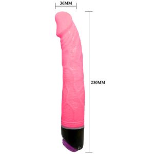 BAILE - ADOUR CLUB VIBRADOR REALÍSTICO 23 CM ROSA - Image 2