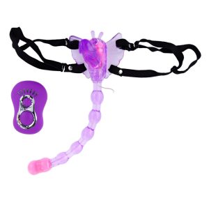 BAILE - BUTTERFLY STRAP ON LILA 3 BAILE - BUTTERFLY STRAP ON LILA - Image 1