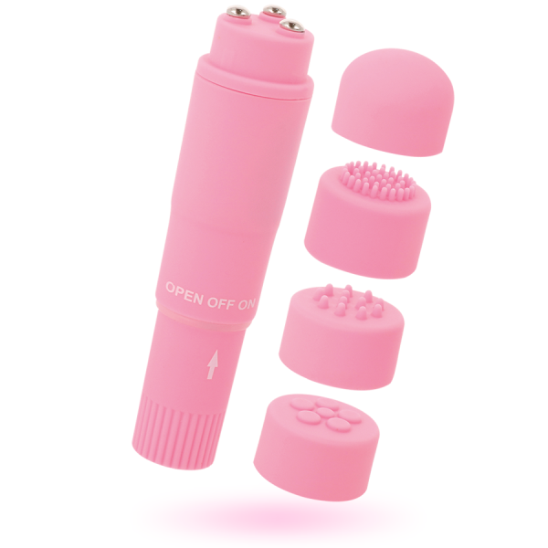GLOSSY - POCKET KURT MASAJEADOR ROSA 2 GLOSSY - POCKET KURT MASAJEADOR ROSA