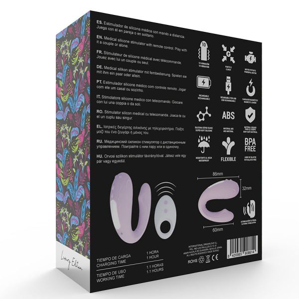 VIBRADOR PARA CASAL RIN (COM CONTROLO REMOTO)