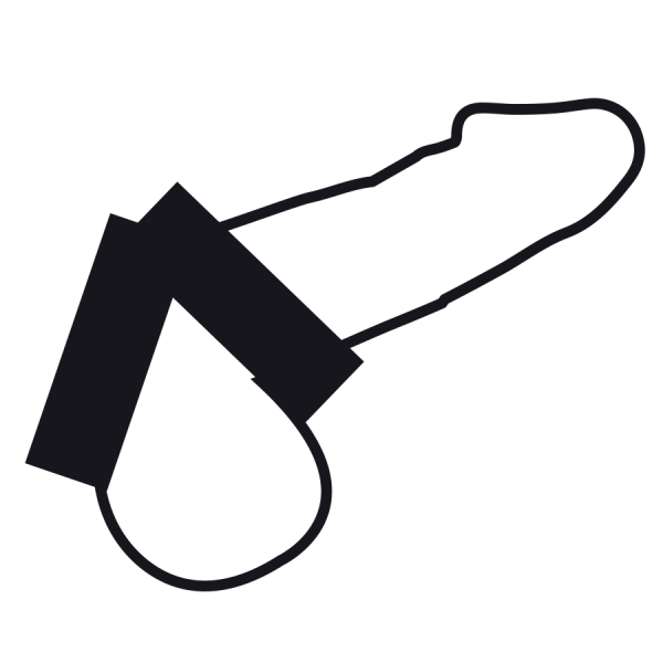 ANEL DUPLO PARA O PÉNIS DARKNESS (PRATEADO)