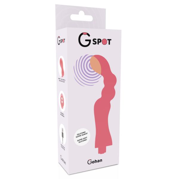 VIBRADOR G-SPOT GOHAN (VERMELHO)