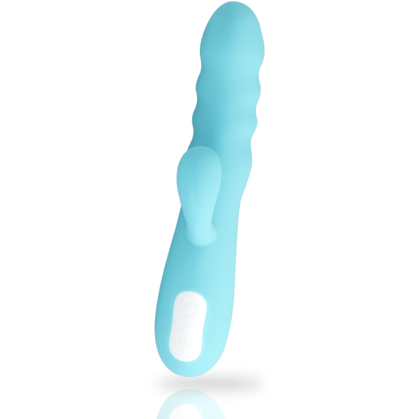 VIBRADOR RABBIT EIFFEL (TURQUESA)