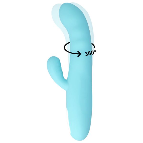 VIBRADOR RABBIT EIFFEL (TURQUESA)