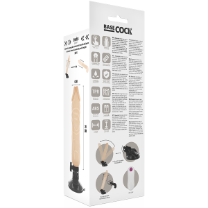 VIBRADOR REALÍSTICO BASECOCK (COM COMANDO) | 20 CM - Image 5