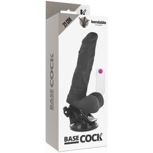 VIBRADOR REALÍSTICO ARTICULÁVEL PRETO (COM COMANDO) | 21 CM - Image 5