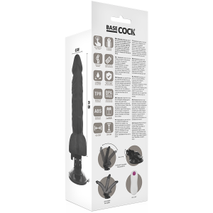VIBRADOR REALÍSTICO ARTICULÁVEL PRETO (COM COMANDO) | 20 CM - Image 6