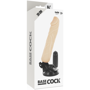 VIBRADOR REALÍSTICO BASECOCK (COM COMANDO) | 20 CM - Image 4