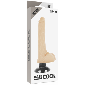 VIBRADOR REALÍSTICO BASECOCK (COM COMANDO) | 18,5 CM - Image 5