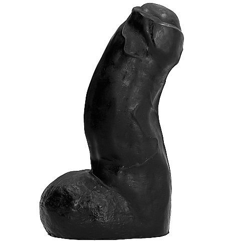 DILDO REALÍSTICO ALL BLACK | 17 CM