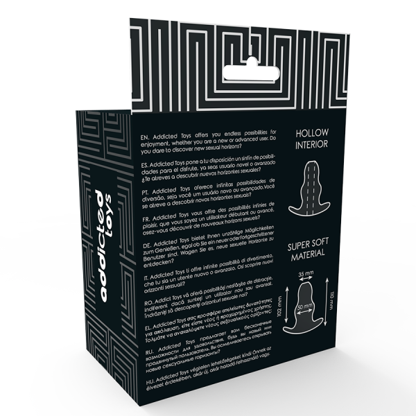 DILATADOR ANAL ADDICTED TOYS (MÉDIO #2) | 11 CM