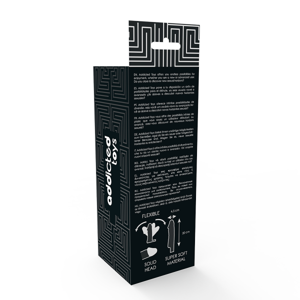 MANGA EXTENSORA PARA O PÉNIS ADDICTED TOYS (TRANSPARENTE)