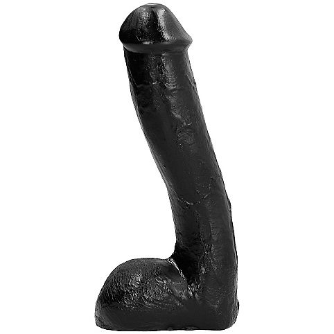 DILDO REALÍSTICO ALL BLACK | 23 CM