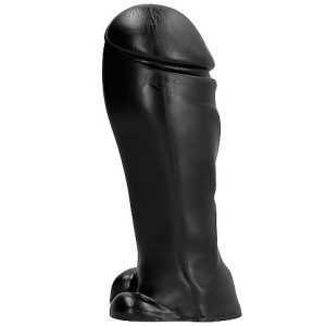 DILDO PONTA LARGA ALL BLACK | 22 CM - Image 2