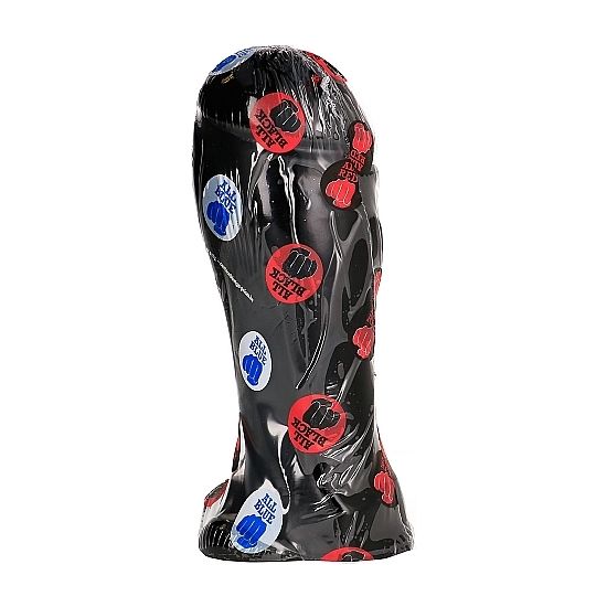 DILDO PONTA LARGA ALL BLACK | 22 CM
