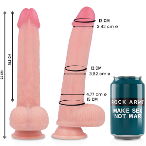DILDO REALISTA KINGCOBRA | 24 CM - Image 2