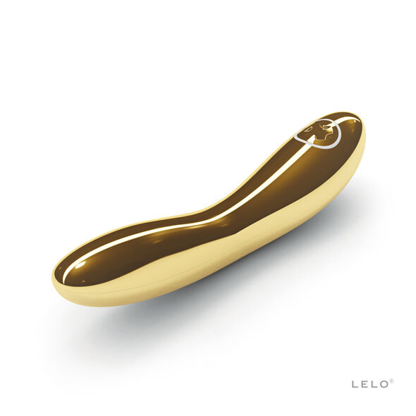 VIBRADOR DOURADO INEZ (EM OURO DE 24 KILATES)
