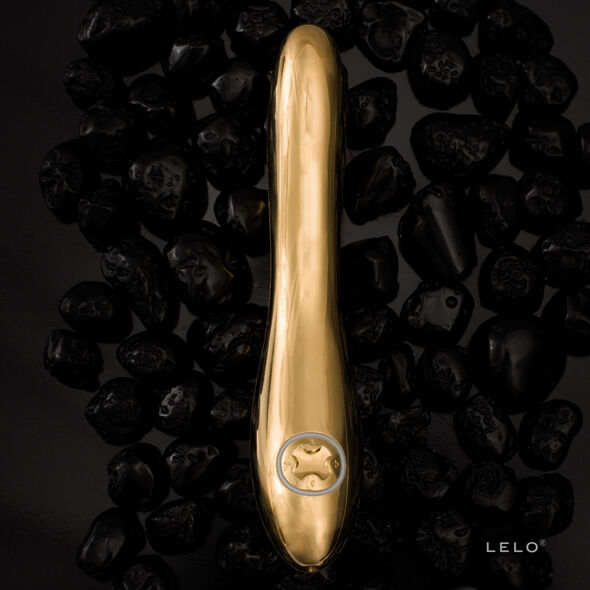 VIBRADOR DOURADO INEZ (EM OURO DE 24 KILATES)