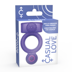 CASUAL LOVE - RING DOUBLE PLEASURE ANILLO LILA - Image 4