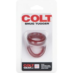 ANEL PARA O PÉNIS SNUG TUGGER (VERMELHO) - Image 2