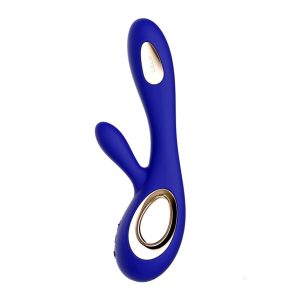 VIBRADOR RABBIT SORAYA WAVE (AZUL) - Image 2