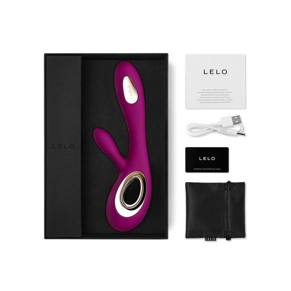 VIBRADOR RABBIT SORAYA WAVE (ROXO)
