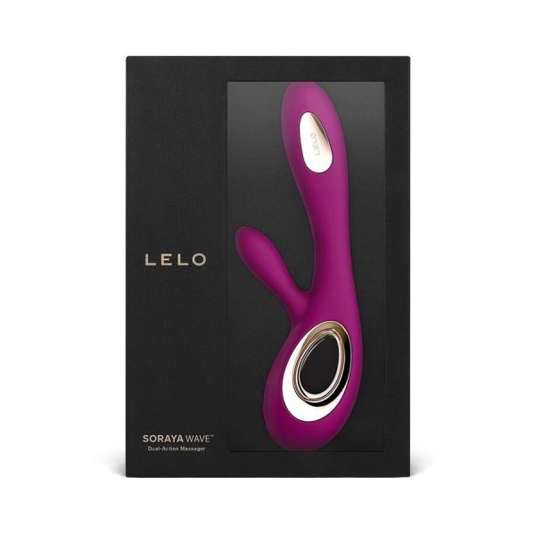 VIBRADOR RABBIT SORAYA WAVE (ROXO)