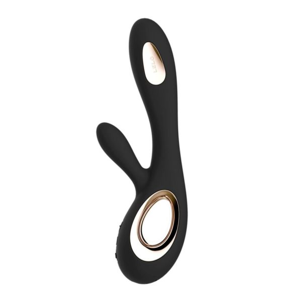 VIBRADOR RABBIT SORAYA WAVE (PRETO)