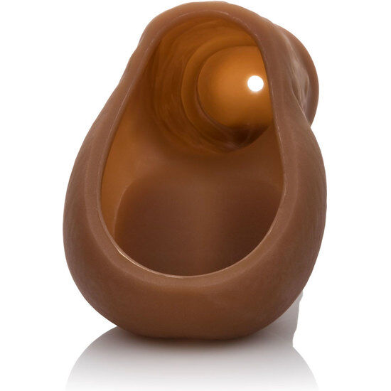 MANGA EXTENSORA PARA O PÉNIS PEE PACKER (PELE ESCURA)