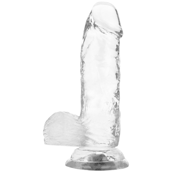 DILDO REALÍSTICO X RAY (TRANSPARENTE) | 15,5 CM