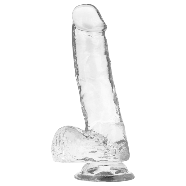 DILDO REALÍSTICO X RAY (TRANSPARENTE) | 18,5 CM