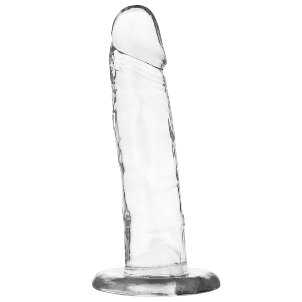 DILDO REALÍSTICO X RAY (TRANSPARENTE) | 18 CM