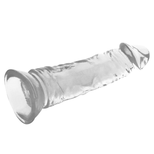 DILDO REALÍSTICO X RAY (TRANSPARENTE) | 19 CM