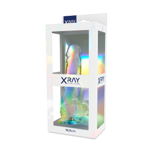 DILDO REALÍSTICO X RAY (TRANSPARENTE) | 18,5 CM - Image 2