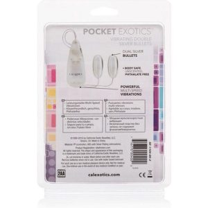 CALEXOTICS - BALAS VIBRADORAS DORADAS DUO SILVER - Image 4