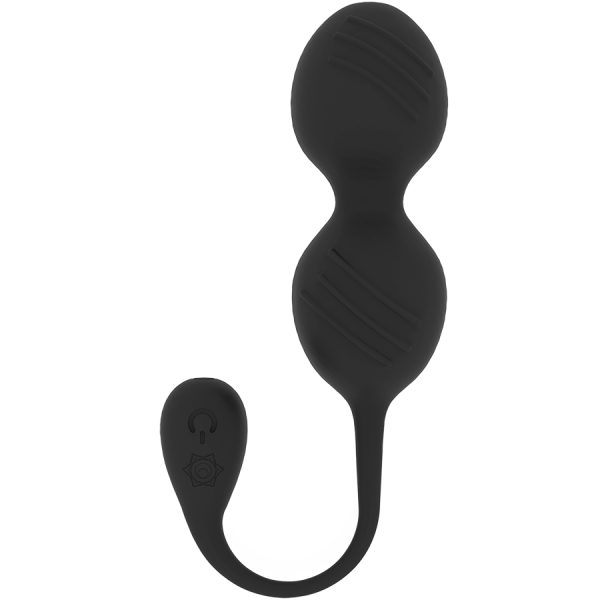BOLAS DE KEGEL VIBRATÓRIAS NISHA (PRETO)