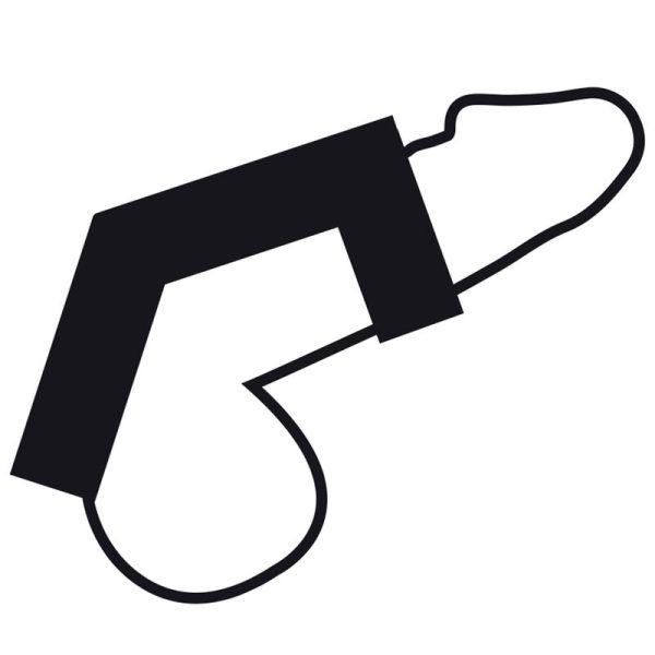 ANEL PARA O PÉNIS DUO COURO SINTÉTICO