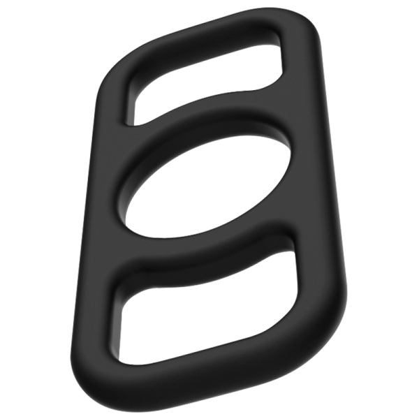 SET DE 4 ANÉIS PARA O PÉNIS #1 (PRETO)