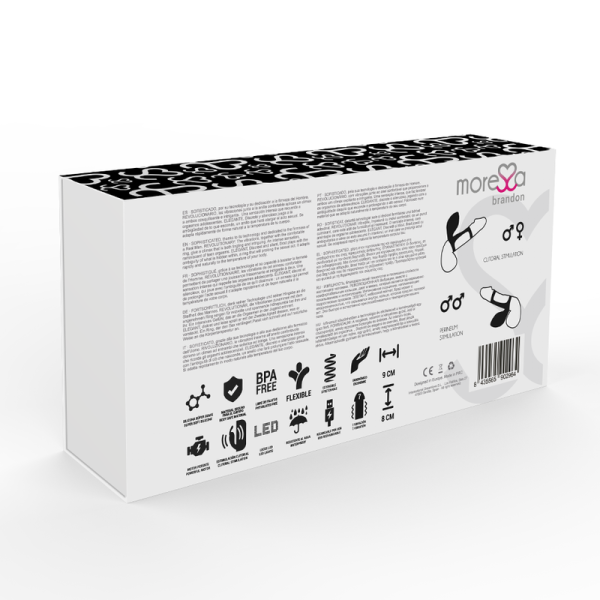 ANEL PARA O PÉNIS BRANDON COM MANGA DE GROSSURA