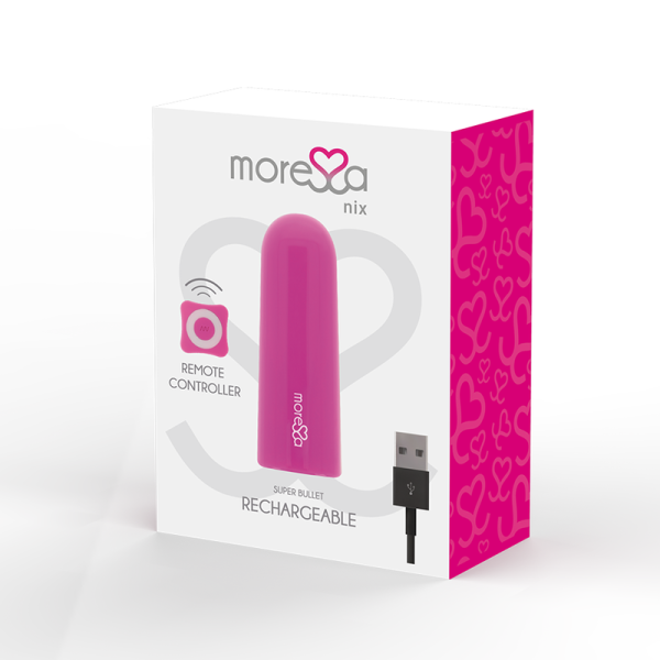 VIBRADOR NIX COM COMANDO (ROSA)