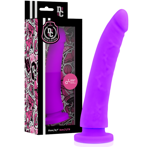 DILDO REALÍSTICO DELTA CLUB (LILÁS) | 17CM