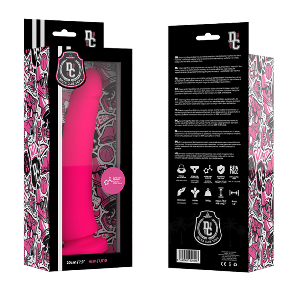 DILDO REALÍSTICO DELTA CLUB (ROSA) | 20CM