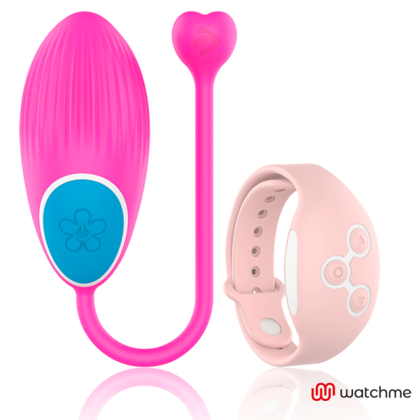 OVO VIBRATÓRIO WEARWATCH COM CONTROLO REMOTO (FÚCSIA / ROSA)